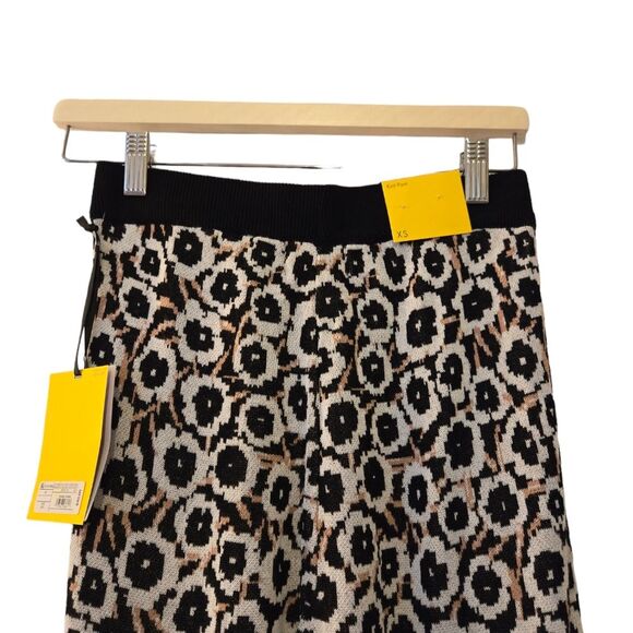 Diane Von Furstenburg Poppy High Waisted Sweater Pants Timeless Pants XS NEW - Picture 3 of 13